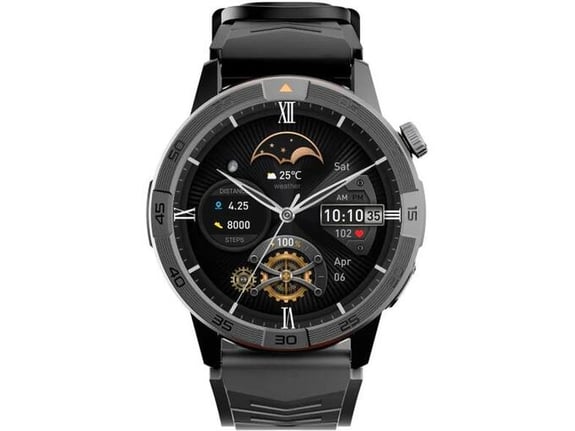 AGM Legion Pro športna pametna ura GPS, 5ATM, IP67, MIL-STD-810H - črna