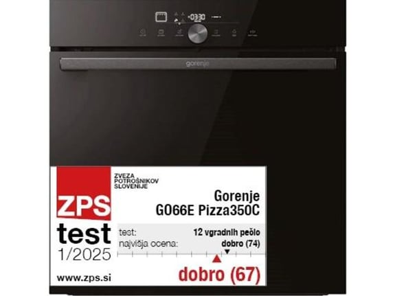 GORENJE vgradna pečica GO66E PIZZA350C