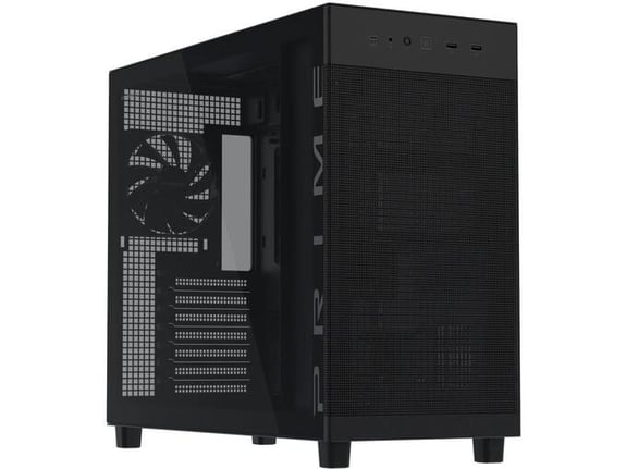 ASUS ohišje za namizni računalnik Prime AP303 TG, Mid Tower, 90DC00V0-B39010