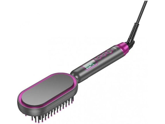 HOCO krtača za ravnanje las HP44 z LCD-jem - vijola