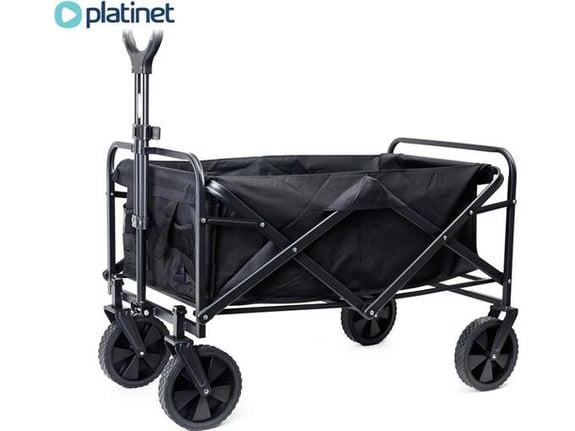 PLATINET zložljiv transportni voziček PCW1057, črna