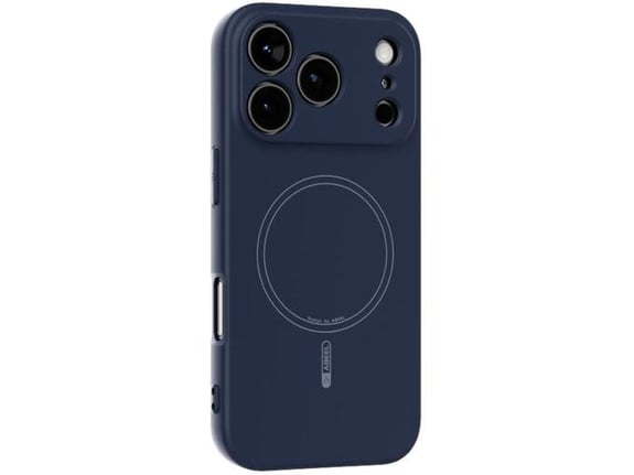 CHAMELEON ovitek za gumiran TPU Magnetic Pastel MagSafe Apple iPhone 17 Pro, moder