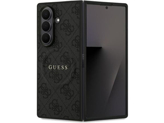 GUESS ovitek za silikonski MagSafe Samsung Galaxy Z Fold7, črna