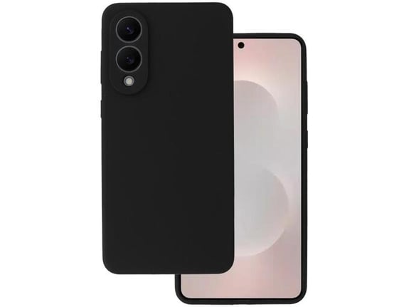 ONASI ovitek za silikonski Samsung Galaxy S25 Edge, mat črna