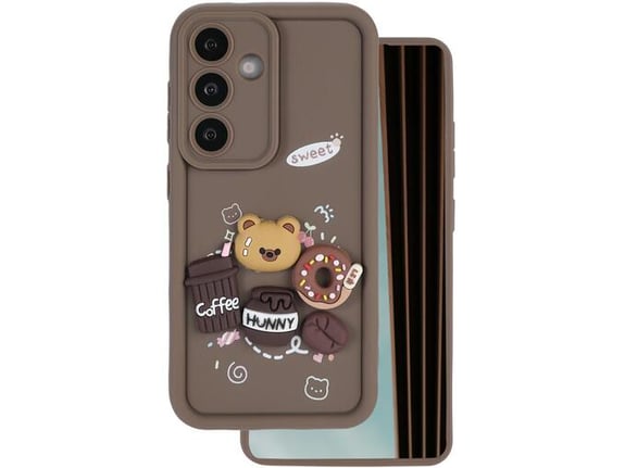 ONASI ovitek za TPU Coffe Time Samsung Galaxy A36, rjava
