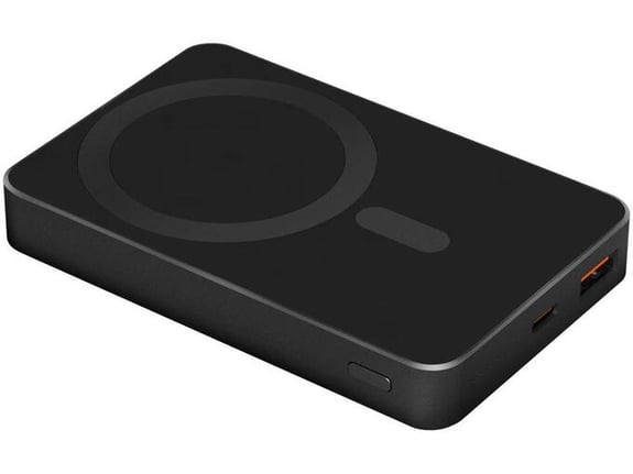KRUGER-MATZ brezžični powerbank 10.000 mAh, črna