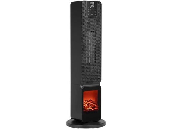 TEESA keramični grelnik PTC 8062, 2000 W, črna