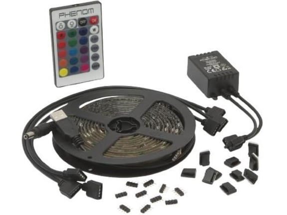 PHENOM usb rgb led trak s kontrolerjem - 40 - 60 2 x 45cm, 2 x 80cm