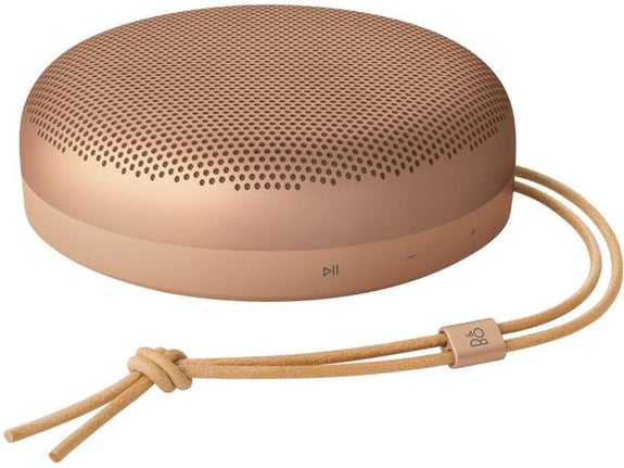 BANG & OLUFSEN prenosni zvočnik Beosound A1 3rd Gen Honey Tone, 60 W, IP67, rumena, 1736001
