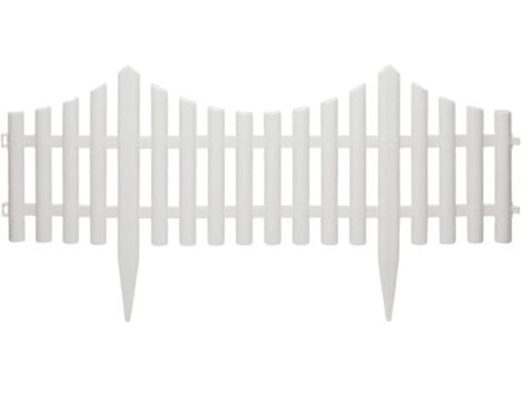 GARDEN OF EDEN pvc vrtna ograja za ločevanje gredic 60x23cm