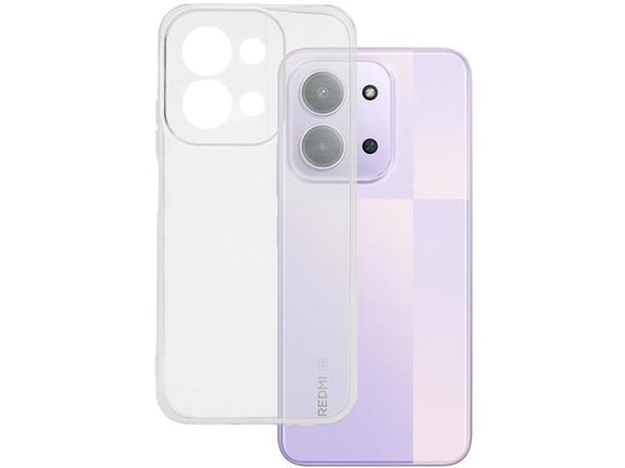 ONASI ovitek za silikonski Clear Case Xiaomi Redmi 15c, prozoren