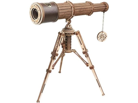 ROBOTIME 3D Puzzle, Teleskop, lesena 3D sestavljanka, 3D-ST004
