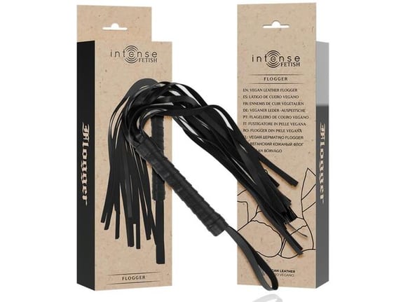 INTENSE FETISH BiČ Vegan Leather Flogger