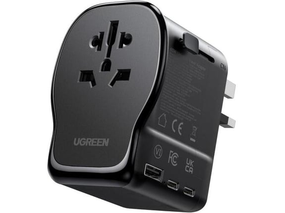 UGREEN univerzalni potovalni adapter 65W, 55001