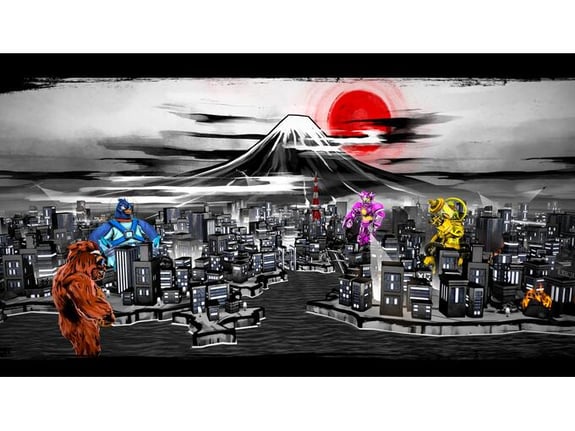 <Kategorija>MICROIDS King of Tokyo družabna igra