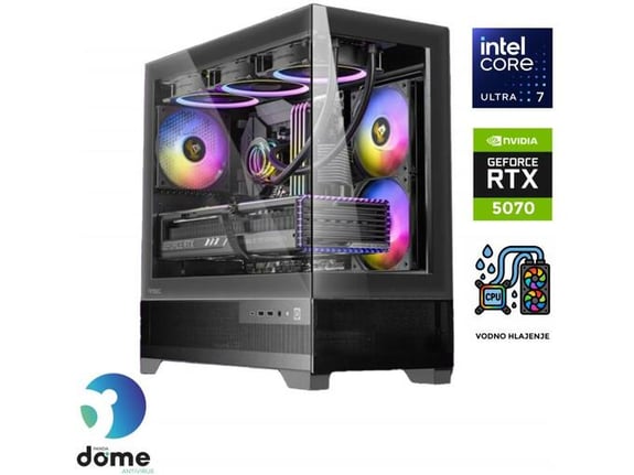 ANNI gaming namizni računalnik Gamer Extreme Ultra 7 265KF Ultra 7-265KF/32GB/2TB SSD/RTX 5070
