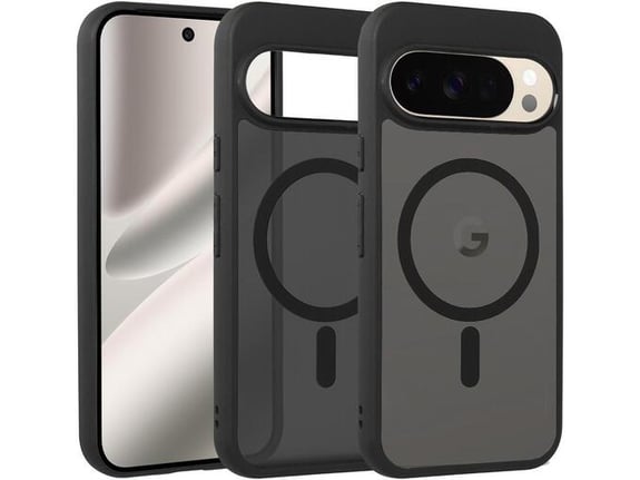 ONASI ovitek za silikonski MagSafe Google Pixel 10 Pro XL, prozorno črna