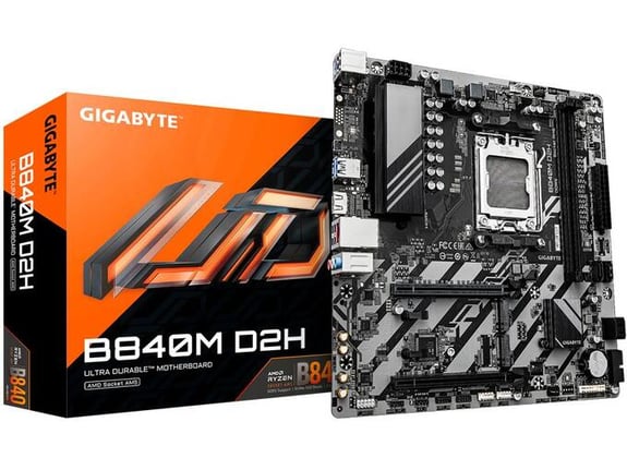GIGABYTE matična plošča B840M D2H, AM5, mATX B840M D2H