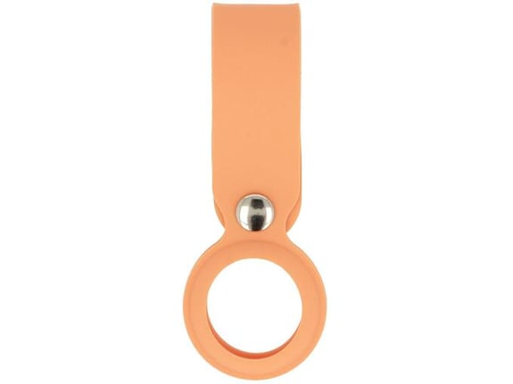 ONASI Silikonski obesek z zatičem za Apple AirTag lokator - oranžen