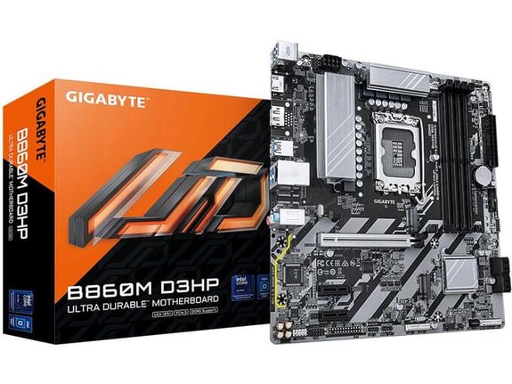 GIGABYTE matična plošča B860M D3HP, LGA1851, mATX B860M D3HP