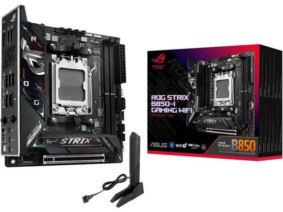 ASUS matična plošča ROG Strix B850-I Gaming WIFI, AM5, mini-ITX, WiFi 7, Bluetooth, 90MB1K30-M0EAY0
