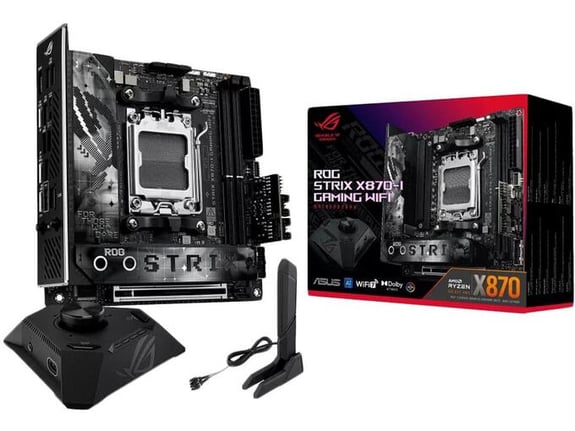 ASUS matična plošča ROG STRIX X870-I Gaming WIFI, AM5, mini-ITX, WiFi 7, Bluetooth, 90MB1IW0-M0EAY0