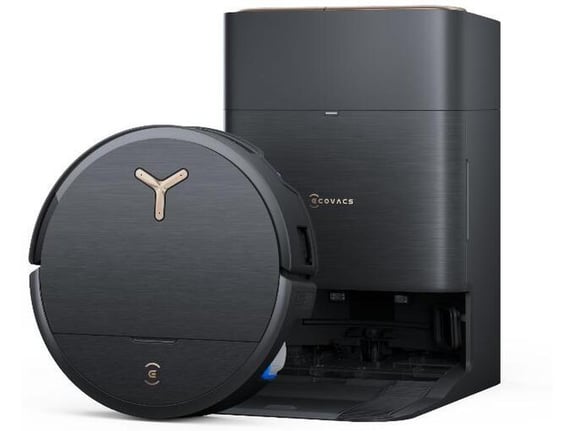ECOVACS robotski sesalnik s postajo DEEBOT X9 PRO OMNI črna