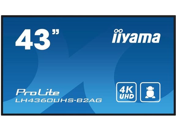 IIYAMA informacijski zaslon Prolite LH4360UHS-B2AG, 42.5", LH4360UHS-B2AG