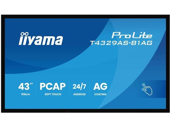 IIYAMA interaktivni zaslon na dotik T4329AS-B1AG, 43"