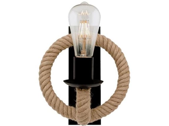 Elmark stenska svetilka Rope 1xE27