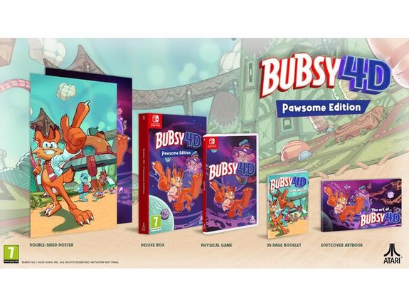 ATARI Bubsy 4D Pawsome Edition