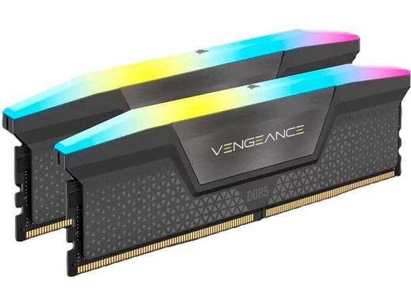 CORSAIR pomnilnik - RAM Vengeance RGB/DDR5/32 GB/6000 MHz/CL36/DIMM/CMH32GX5M2F6000Z36