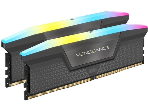 CORSAIR pomnilnik - RAM Vengeance RGB/DDR5/64 GB/6000 MHz/CL40/DIMM/CMH64GX5M2D6000Z40