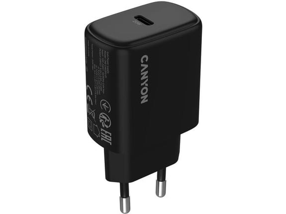 CANYON polnilec OnCharge 200, 20 W, PD, 1x USB-C