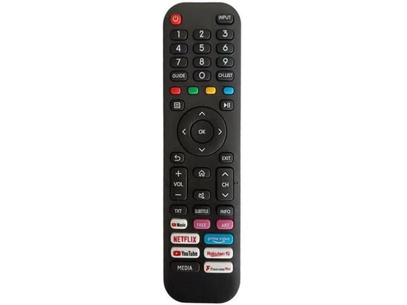 UNITRONIC nadomestni daljinec, TV, JL1720/COMP-U, HISENSE