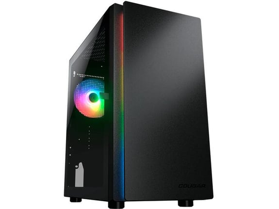 COUGAR ohišje za namizni računalnik Purity RGB, Mini Tower, CGR-5PC4B-RGB