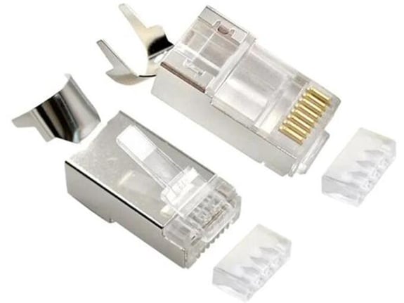 CABLEXPERT mrežni konektor RJ45 Cat.7 pass-through, 100 kos
