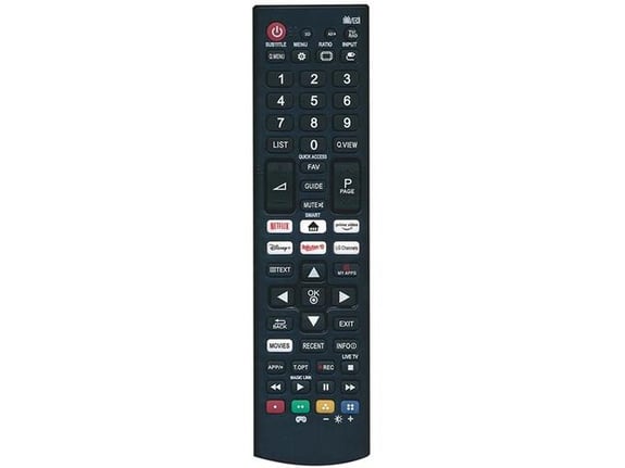 UNITRONIC nadomestni daljinec, TV, JL1718/COMP-U