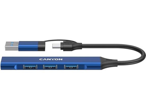 CANYON USB hub z 4 vhodi, CNS-TDS02BL