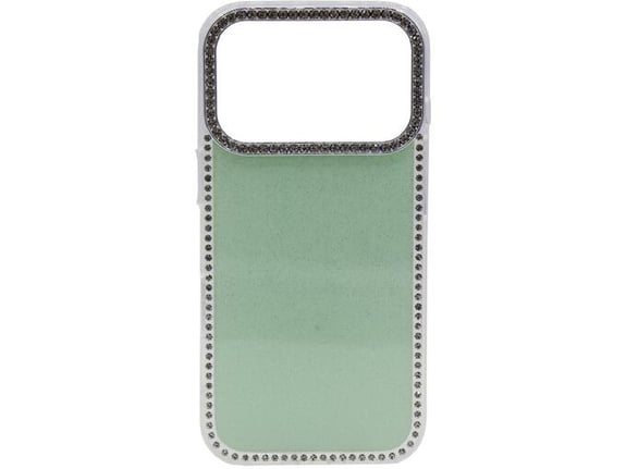 CHAMELEON ovitek za gumiran Apple iPhone 17 Pro, rob zelen
