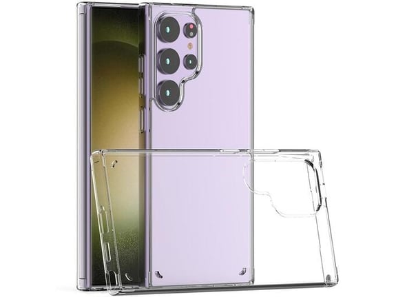 ONASI ovitek za silikonski Clear Case 1,8 mm Samsung Galaxy S26 Ultra 5G, prozoren