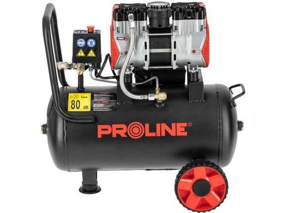 PROLINE kompresor P200004, 750 W, 8 bar, 24 L, 167 L/min