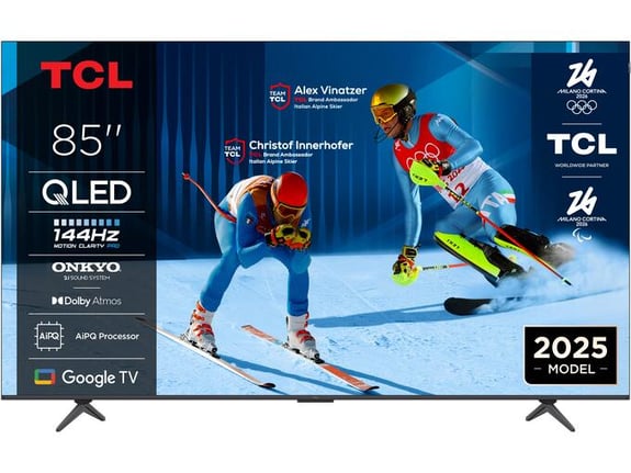 TCL televizor 85P8K, LCD, 4K UHD, Google TV, 215 cm