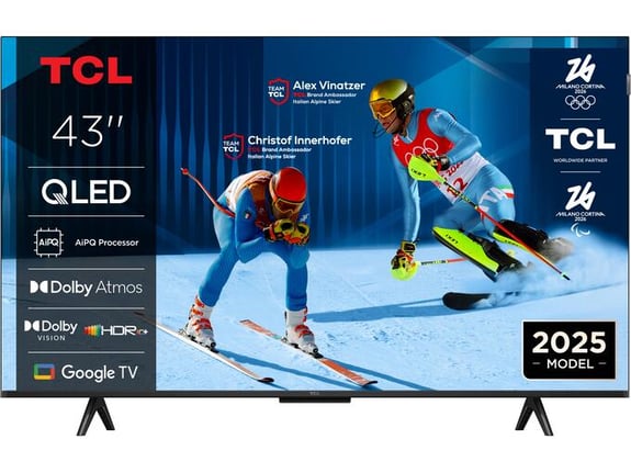 <Status_1> TCL televizor 43P7K, QLED, 4K UHD, Google TV, 109 cm