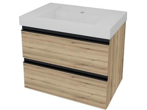 KOLPA-SAN kopalniška omarica z umivalnikom OUHW 70 CO 585470, 70×61×48 cm