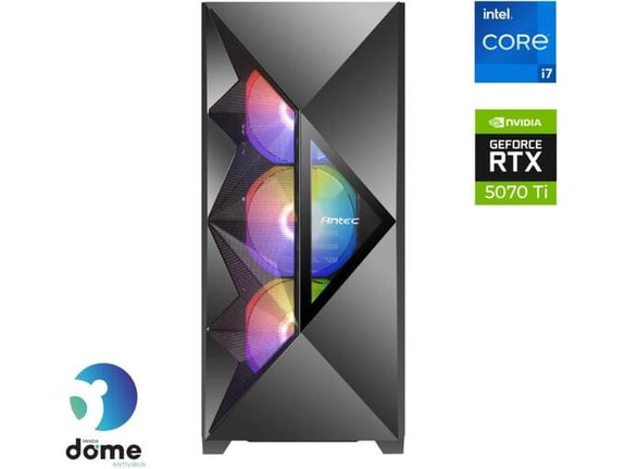 ANNI gaming namizni računalnik Gamer Extreme i7-12700F/32GB/2TB SSD/RTX 5070 Ti