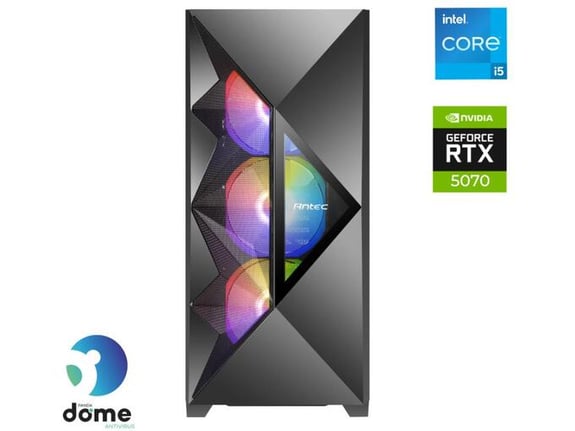 ANNI gaming namizni računalnik Gamer Extreme i5-14400F/32GB/2TB SSD/RTX 5070