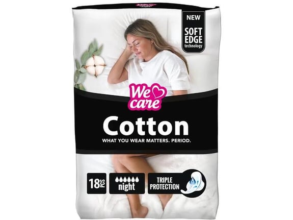 VIOLETA damski vložki cotton Day and Night, 18 kos