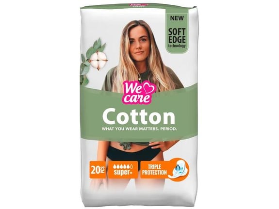 VIOLETA damski vložki cotton Super+, 20 kos