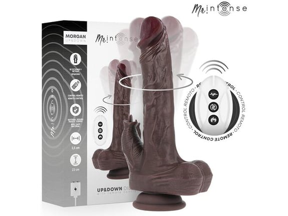 MR INTENSE Vibrator Rabbit Morgan Up & Down Black